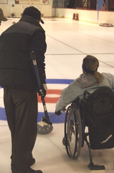Sledge hockey picture